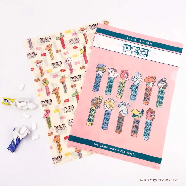 ⎪厭世文具⎪糖果PEZR品牌 A4資料夾-細節圖3