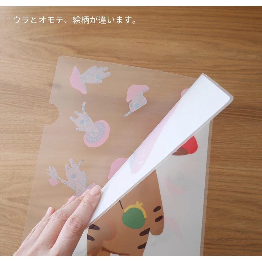 ⎪厭世文具⎪日本4legs 插畫家設計 蘑菇貓A4資料夾-細節圖6