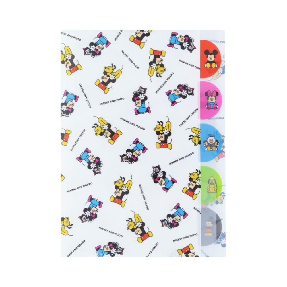 ⎪厭世文具⎪迪士尼 x 松本誠二 透明資料夾 A4 米奇 米妮-細節圖4