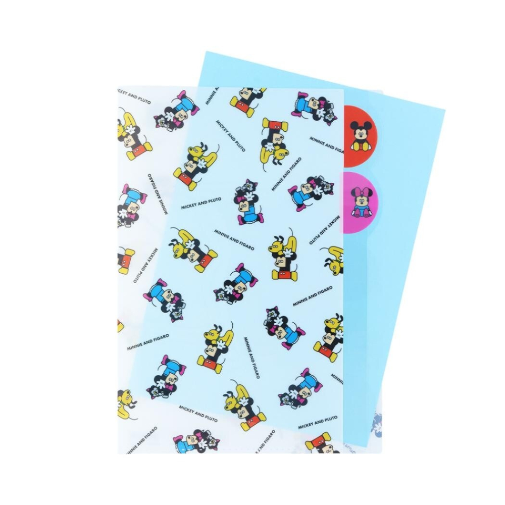⎪厭世文具⎪迪士尼 x 松本誠二 透明資料夾 A4 米奇 米妮-細節圖6
