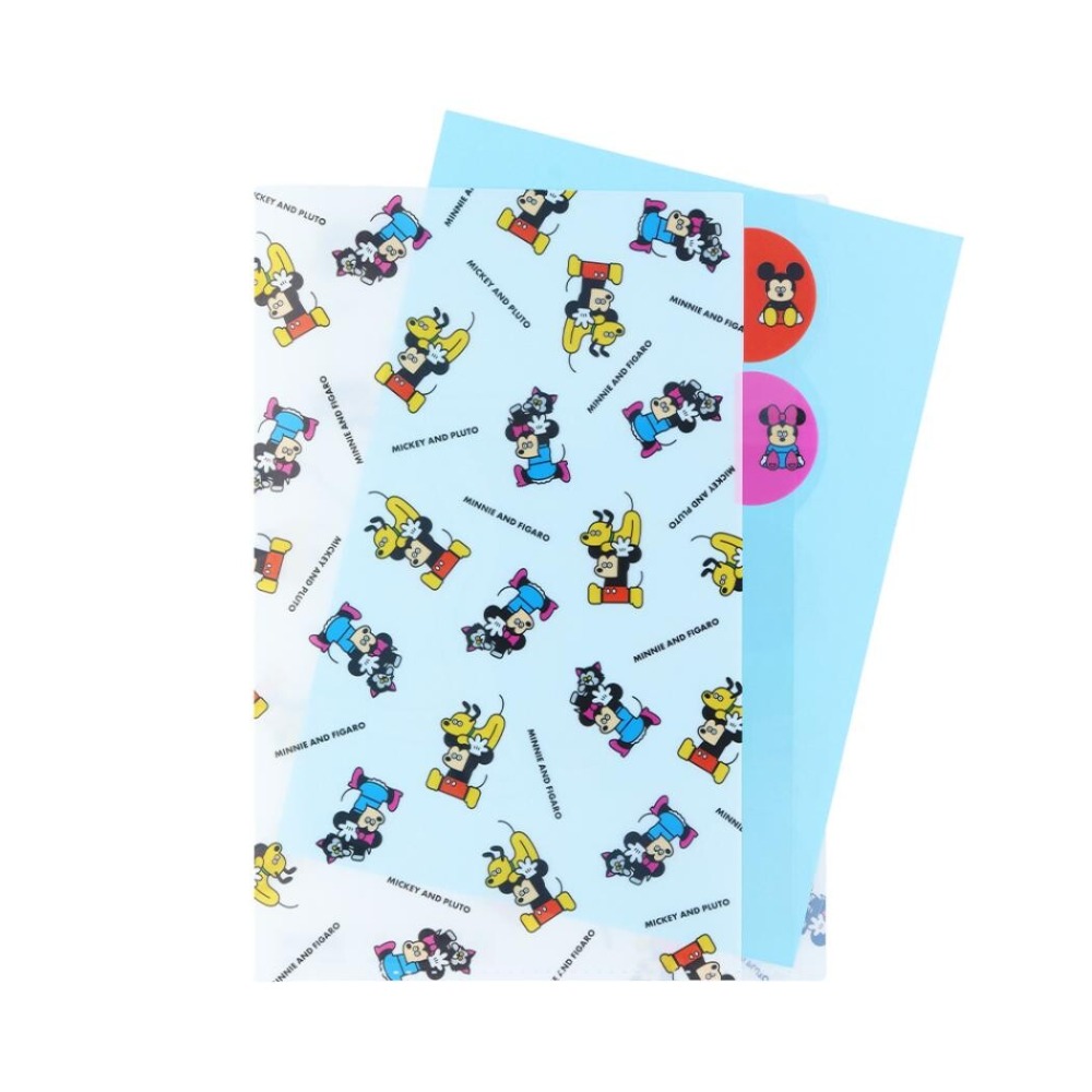 ⎪厭世文具⎪迪士尼 x 松本誠二 透明資料夾 A4 米奇 米妮-規格圖6