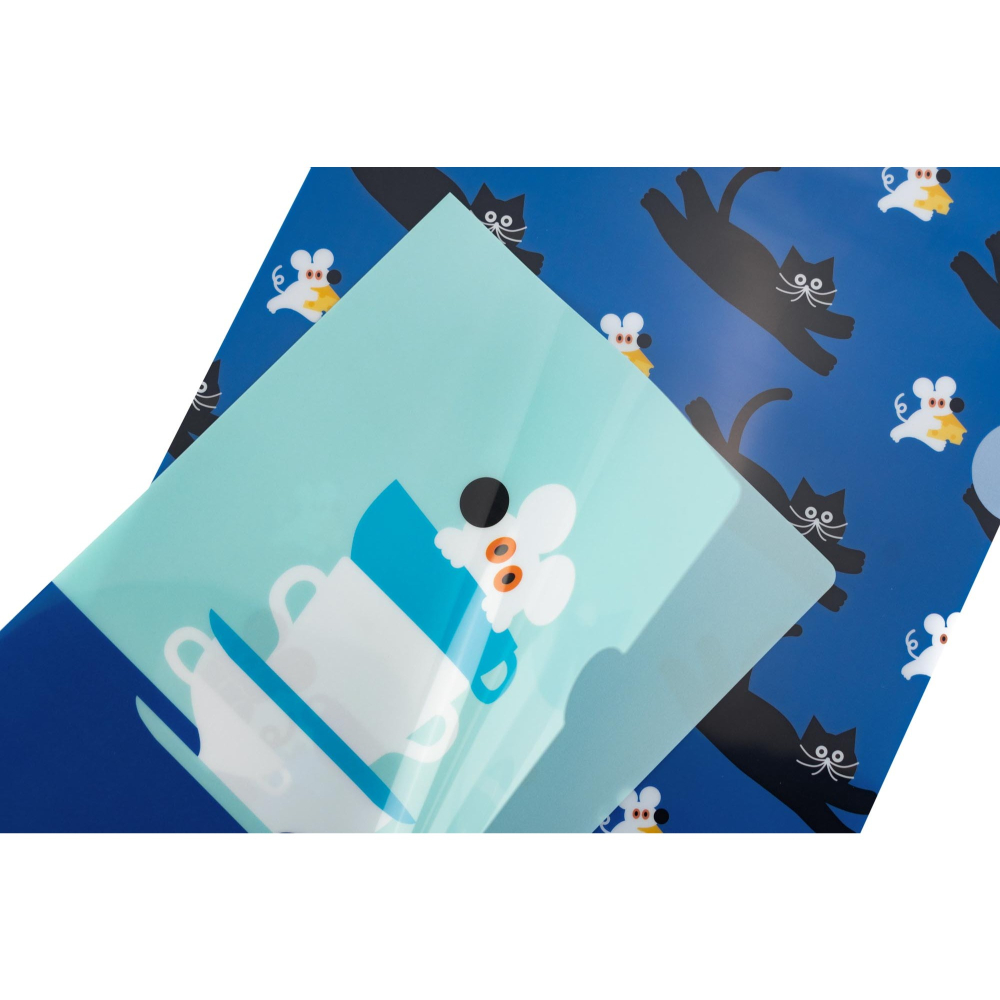 ⎪厭世文具⎪日本 FRONTIER L型資料夾組/ A4 & A5/ Umao系列/ 玩耍-細節圖4