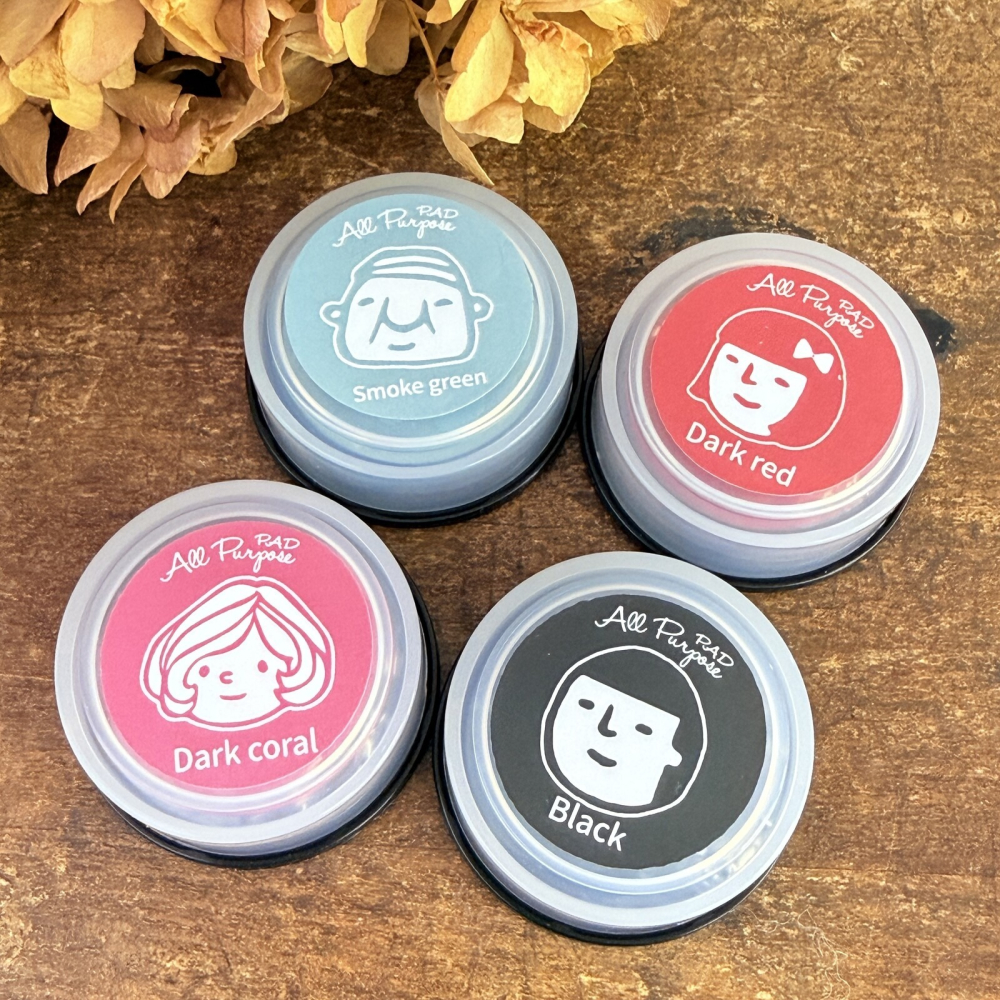 ⎪厭世文具⎪日本RiraRira Stamp 原創設計【黑色】迷你多用途印台（印泥）-細節圖10