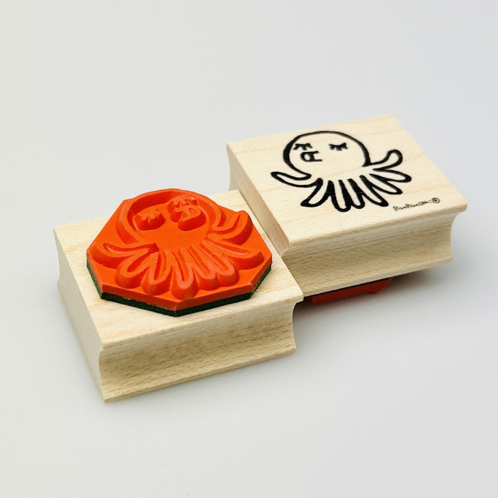 ⎪厭世文具⎪日本RiraRira 章魚君 印章-細節圖3