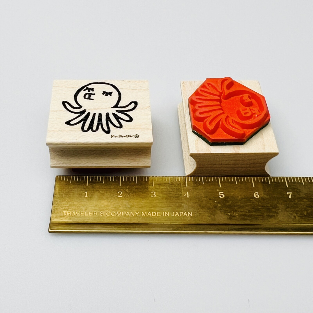 ⎪厭世文具⎪日本RiraRira 章魚君 印章-細節圖6