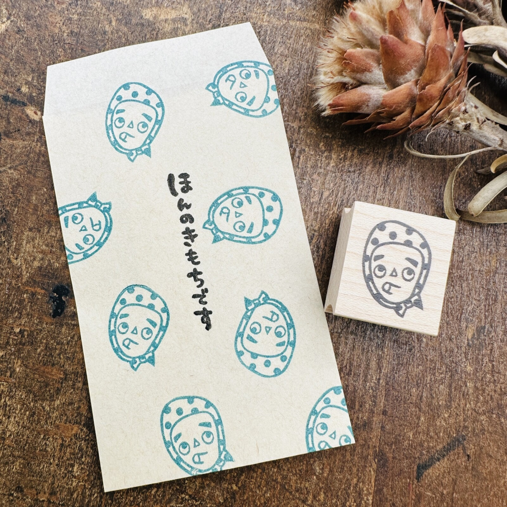 ⎪厭世文具⎪日本RiraRira 復活!! ひょっとこ 印章-細節圖5