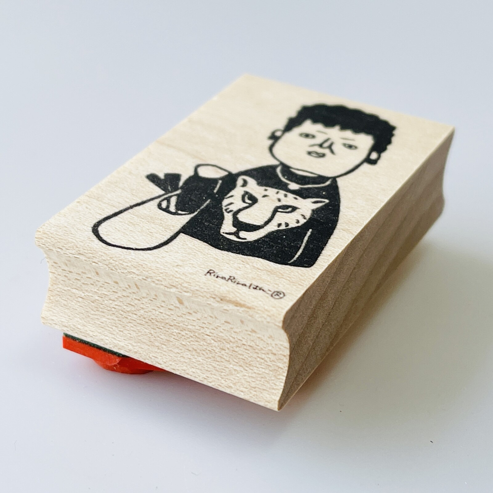 ⎪厭世文具⎪日本RiraRira 大阪大媽 關小姐 印章-細節圖3