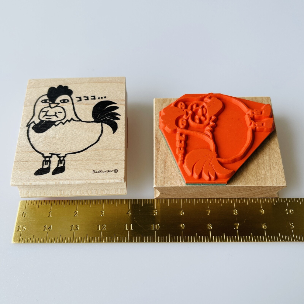 ⎪厭世文具⎪日本RiraRira 雞啼囉！岩井係長 印章-細節圖3