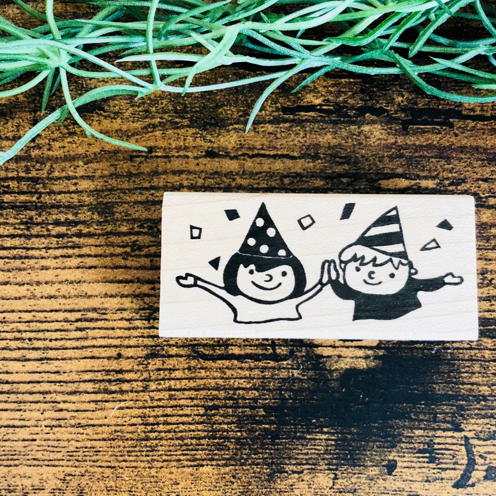 ⎪厭世文具⎪日本RiraRira 派對咖兒童 印章-細節圖3