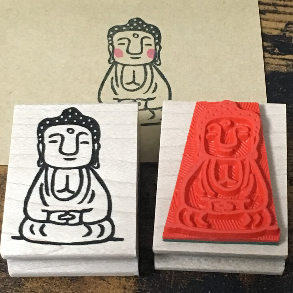 ⎪厭世文具⎪日本RiraRira 大佛醬 印章-細節圖3