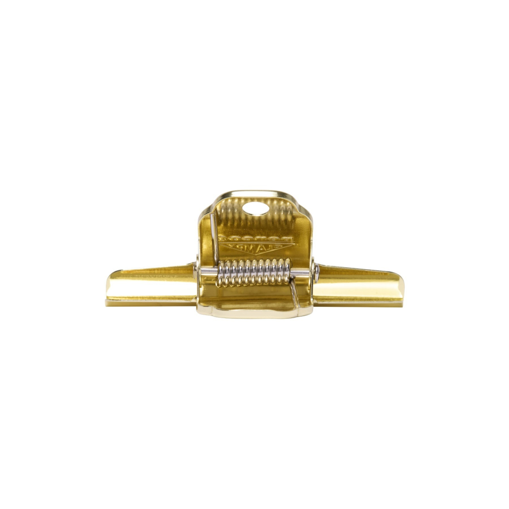 ⎪厭世文具⎪日本 HIGHTIDE Penco 金屬文具夾 金色 S-細節圖7