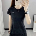 現貨【衣百購物】女款圓領短袖 短袖上衣 速乾衣 涼感衣 圓領上衣 女上衣 素面短袖 短袖T恤 T恤 運動上衣 排汗衣-規格圖6