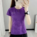 現貨【衣百購物】女款圓領短袖 短袖上衣 速乾衣 涼感衣 圓領上衣 女上衣 素面短袖 短袖T恤 T恤 運動上衣 排汗衣-規格圖6