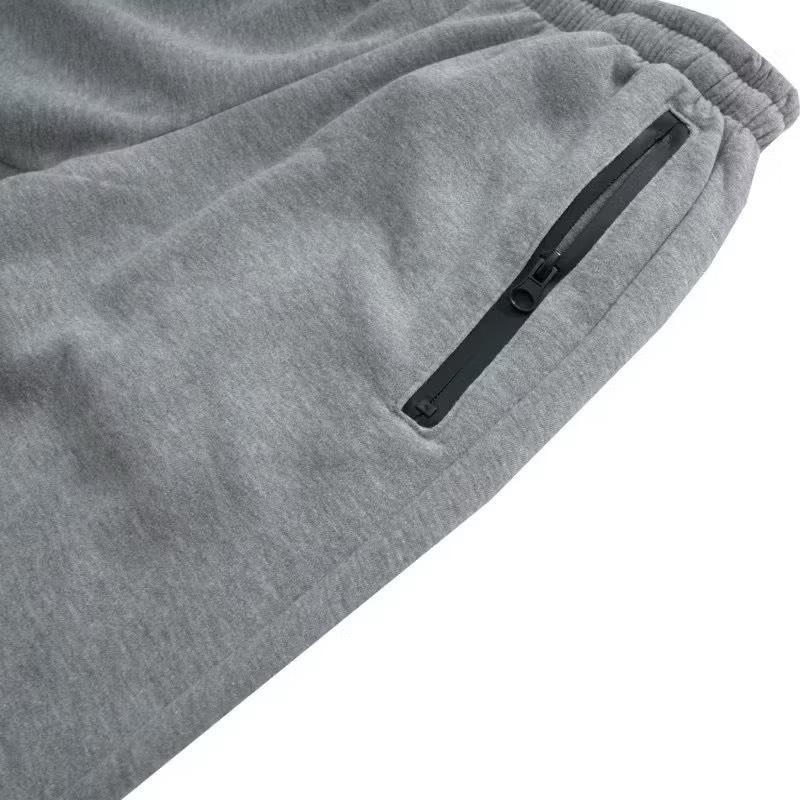 【大津生活服飾】ONE DAY 台灣製 縮口棉長褲 拉鍊口袋褲 棉長褲 休閒褲 運動褲 褲子 棉褲 縮口棉褲-細節圖7