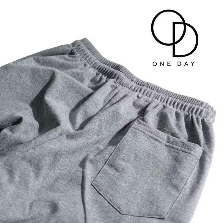 【大津生活服飾】ONE DAY 台灣製 縮口棉長褲 拉鍊口袋褲 棉長褲 休閒褲 運動褲 褲子 棉褲 縮口棉褲-細節圖8