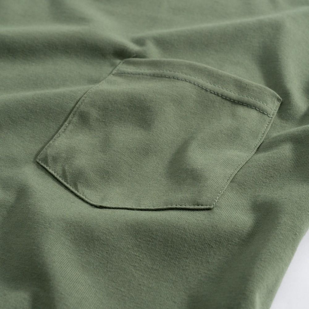 【大津生活服飾】ONE DAY 台灣製 663 口袋素T 寬鬆衣服 短袖衣服 T恤 短T 素T 寬鬆短袖 寬鬆素T-細節圖2