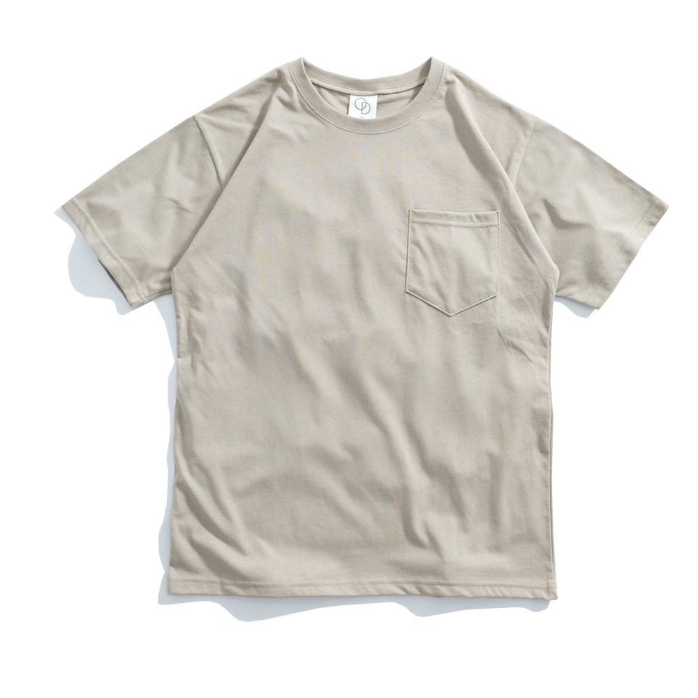 【大津生活服飾】ONE DAY 台灣製 663 口袋素T 寬鬆衣服 短袖衣服 T恤 短T 素T 寬鬆短袖 寬鬆素T-規格圖6