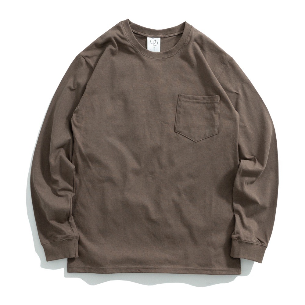 【大津生活服飾】ONE DAY 台灣製 883 重磅螺紋長T 長T 薄長T T恤-規格圖6