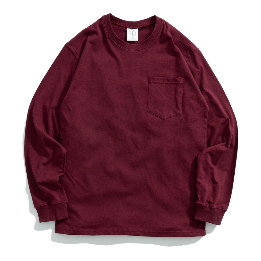 【大津生活服飾】ONE DAY 台灣製 883 重磅螺紋長T 長T 薄長T T恤-規格圖6