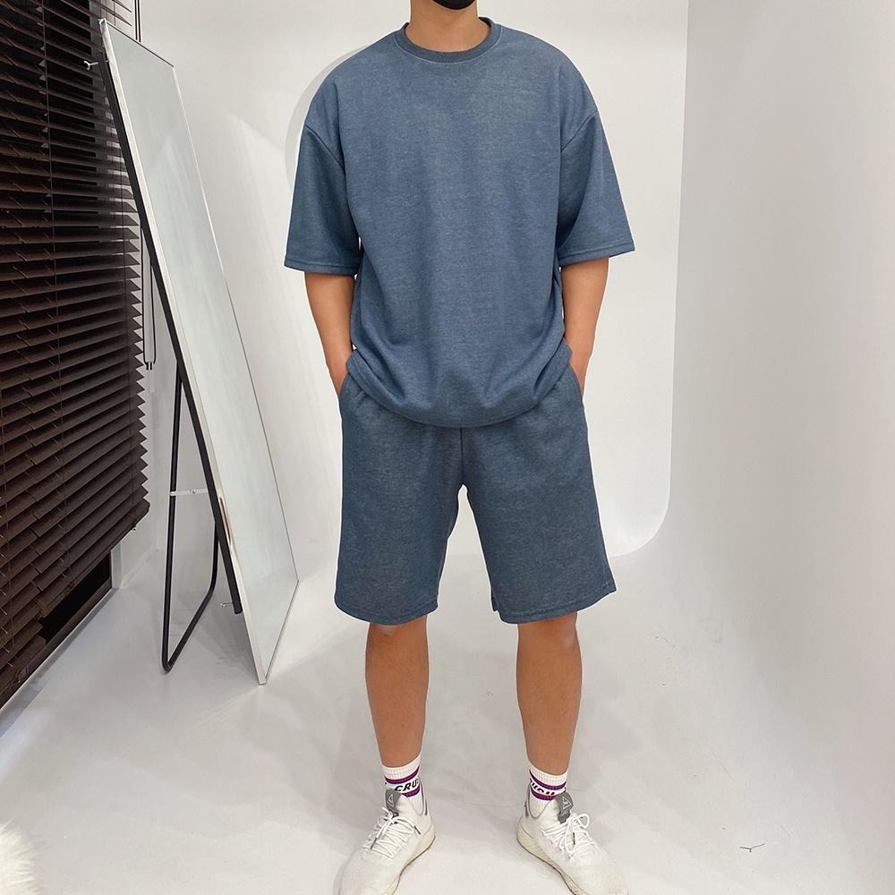 【大津生活服飾】ONE DAY 台灣製 003 太空棉重磅短褲-細節圖7
