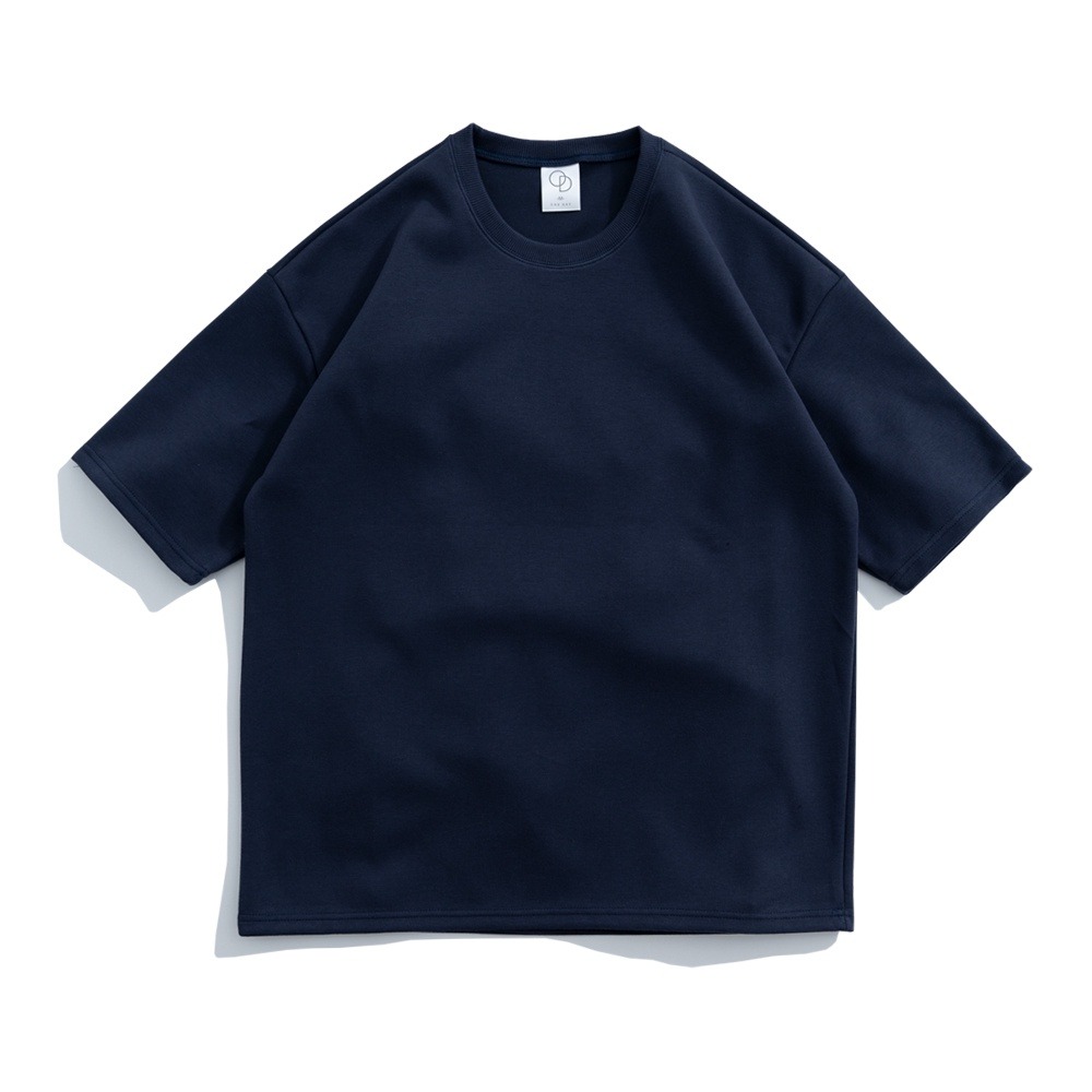 【大津生活服飾】ONE DAY 台灣製 968 落肩重磅短T 太空棉短T 重磅素T-規格圖5