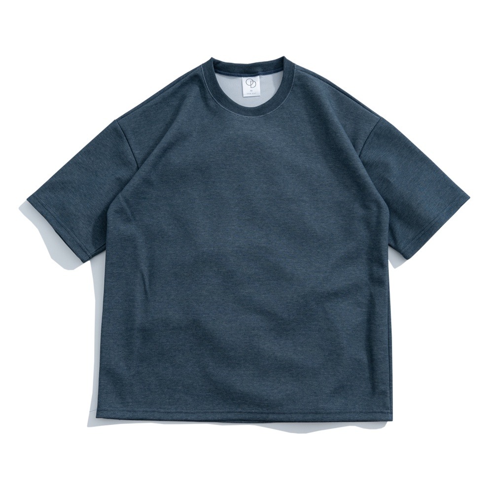 【大津生活服飾】ONE DAY 台灣製 968 落肩重磅短T 太空棉短T 重磅素T-規格圖5