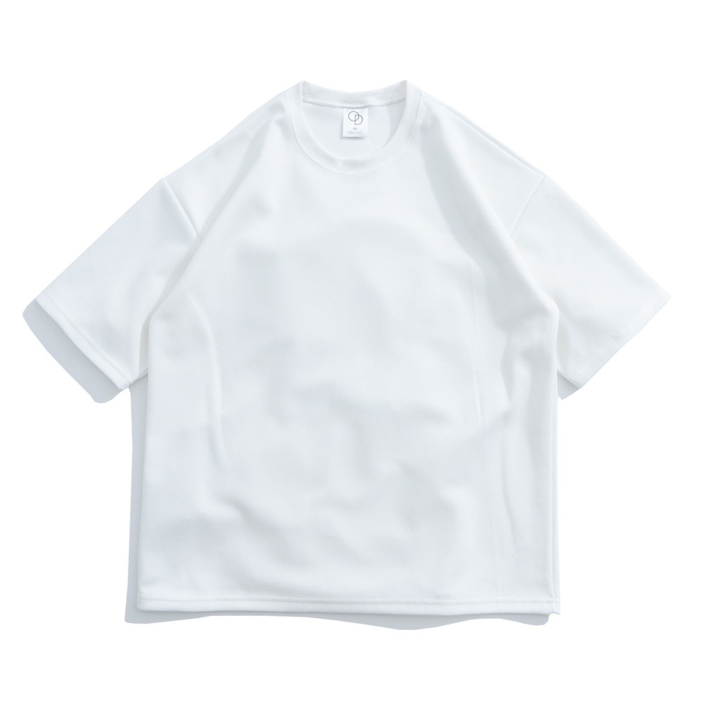 【大津生活服飾】ONE DAY 台灣製 968 落肩重磅短T 太空棉短T 重磅素T-規格圖5