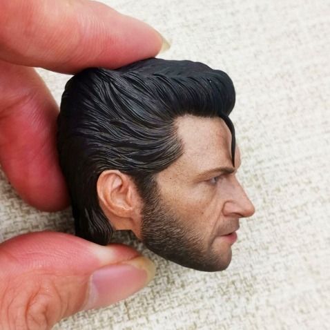 Hot Toys MMS660 X-Men X戰警 未來昔日 Wolverine 1973 金鋼狼頭雕 1/6-細節圖2