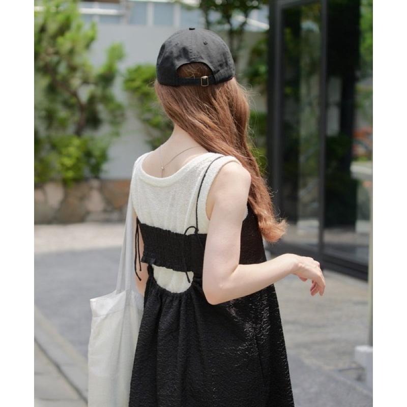 【現貨】孤品 日系選品💕kas日單 百搭經典緹花吊帶裙 連衣裙 洋裝-細節圖8