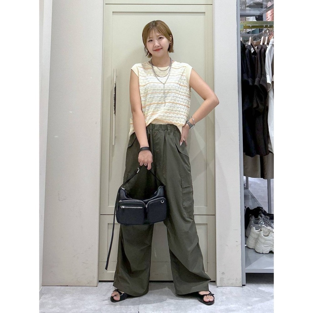 【現貨】日系選品💕LF日單 2WAY百搭造型口袋肩背包 單肩包 斜背包-細節圖4