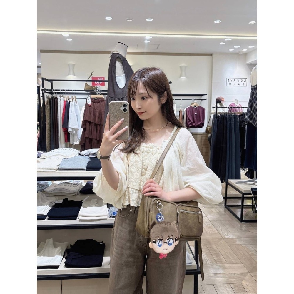 【現貨】日系選品💕LF日單 2WAY百搭造型口袋肩背包 單肩包 斜背包-細節圖6