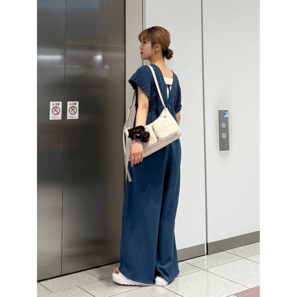 【現貨】日系選品💕LF日單 2WAY百搭造型口袋肩背包 單肩包 斜背包-細節圖11