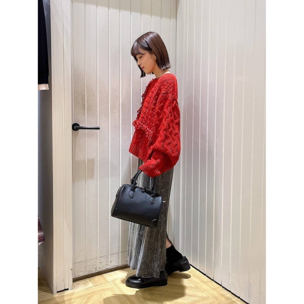 【現貨】日系選品💕LF日單 2WAY 推!簡約大容量波士頓包 手提包 斜背包-細節圖3