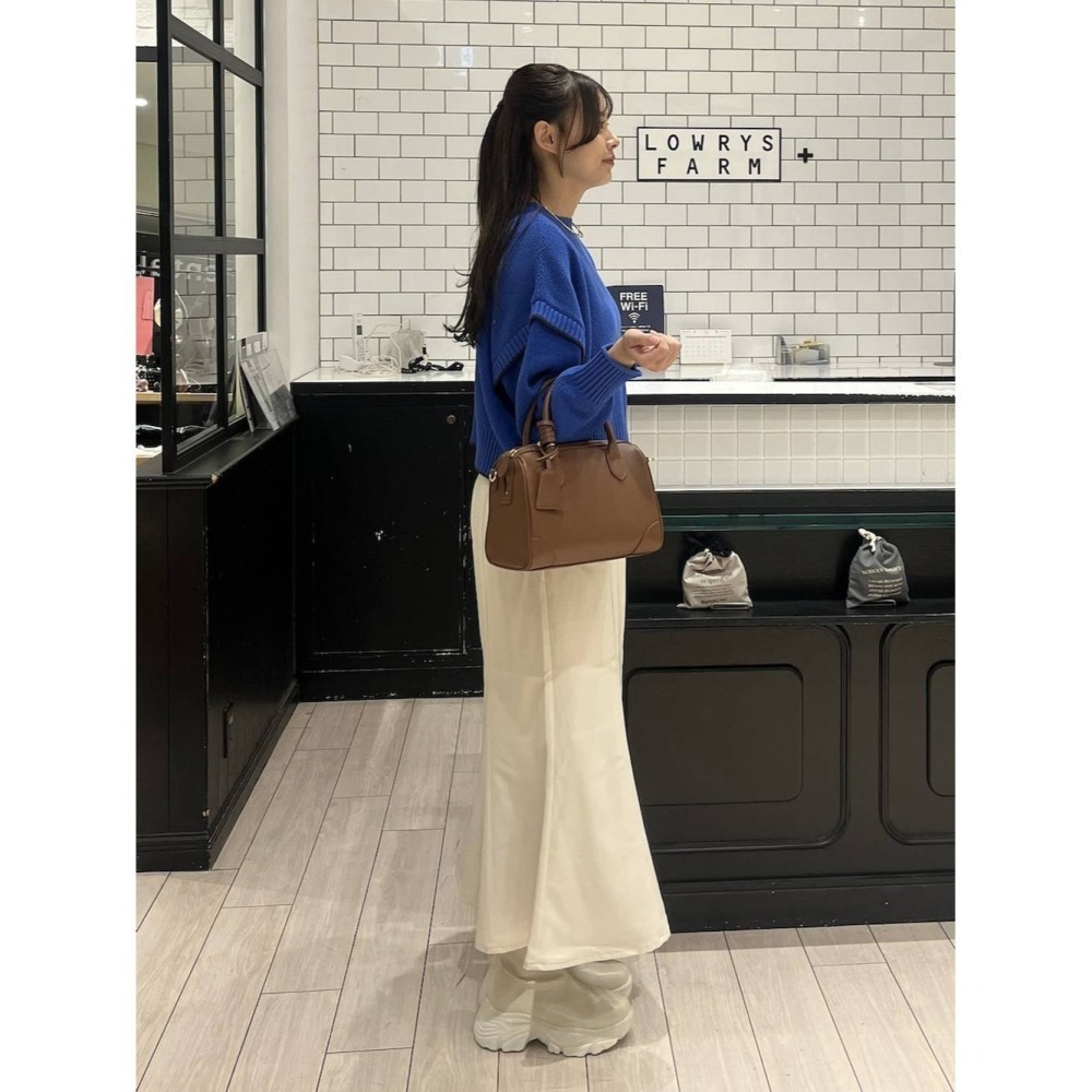 【現貨】日系選品💕LF日單 2WAY 推!簡約大容量波士頓包 手提包 斜背包-細節圖6