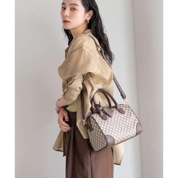 【現貨】日系選品💕LF日單 2WAY 推!簡約大容量波士頓包 手提包 斜背包-細節圖8