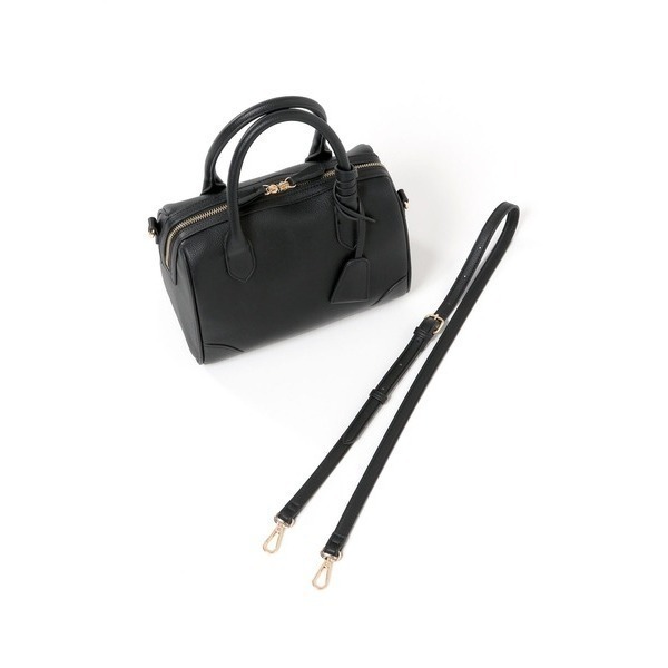 【現貨】日系選品💕LF日單 2WAY 推!簡約大容量波士頓包 手提包 斜背包-規格圖11