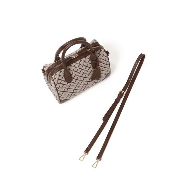 【現貨】日系選品💕LF日單 2WAY 推!簡約大容量波士頓包 手提包 斜背包-規格圖11