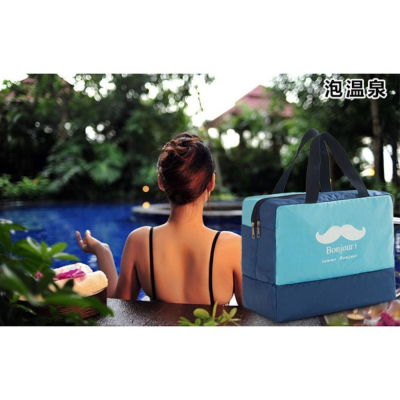 游泳包 健身房運動袋 泡湯包 乾溼兩用包 防水包 乾溼分離袋 沙灘包 海灘袋 健身包