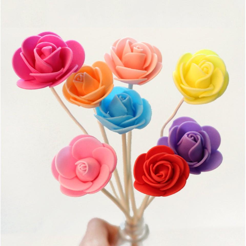 室內擴香花 單支  擴香棒 通草花擴香棒 擴香竹 玫瑰花-細節圖7