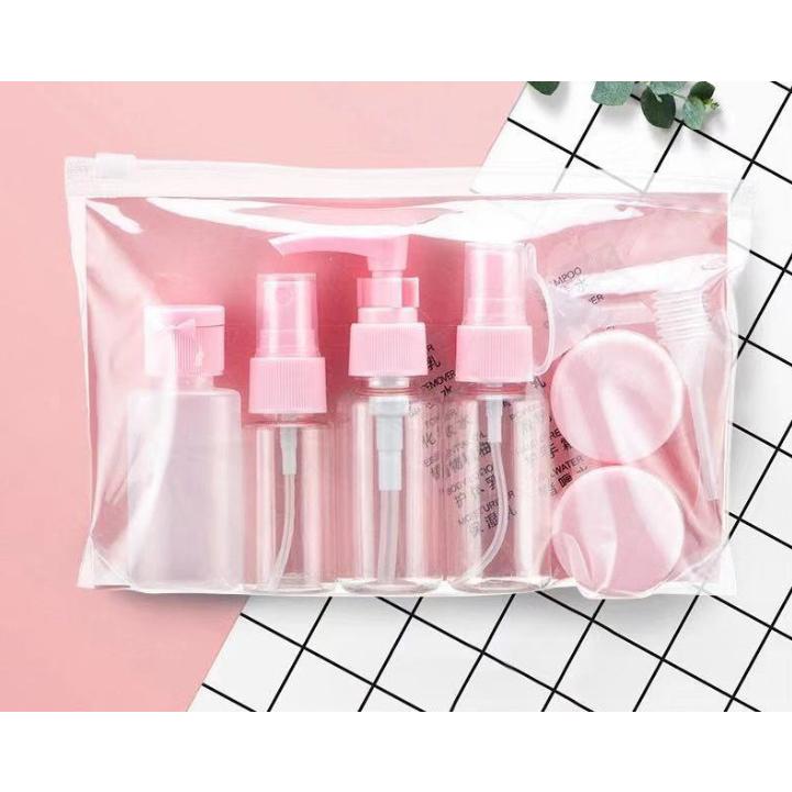 旅行分裝瓶 旅行11件組 分裝套組 分裝瓶 盥洗 沐浴 分裝  化妝水 乳液 分裝罐 保養品分裝 分裝瓶-細節圖4