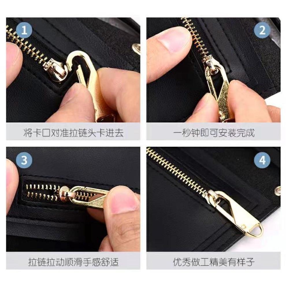 可拆卸拉鍊頭 金屬拉鍊  萬能拉鏈頭  彈簧拉鍊頭 萬用拉鍊-細節圖8