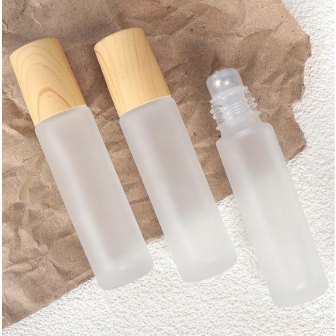 仿木紋滾珠瓶 精油瓶 精油滾珠瓶 玻璃分裝瓶 木紋蓋滾珠瓶 多特瑞精油瓶-細節圖3