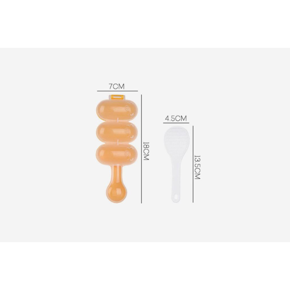 野餐必備 DIY壽司飯糰神器 壽司搖搖樂 內含飯杓 可加購飯糰模具組-細節圖3