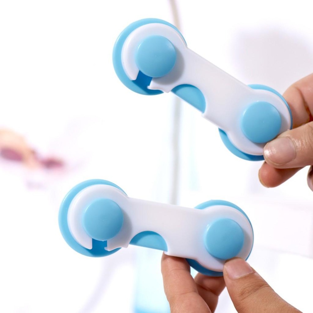 兒童安全鎖扣 抽屜鎖冰箱鎖 平面鎖扣-細節圖2