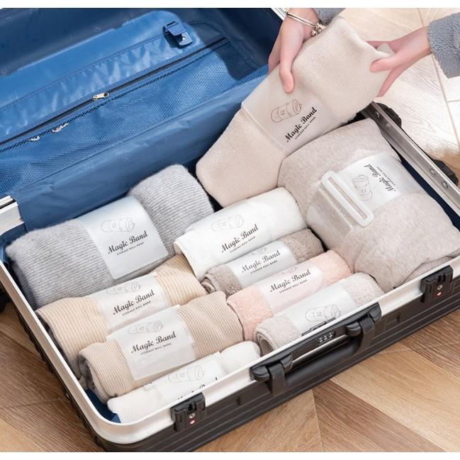 自黏衣服捆帶 旅行收納帶 衣服收納束帶 衣物整理帶 衣物整理捆紮帶-細節圖3