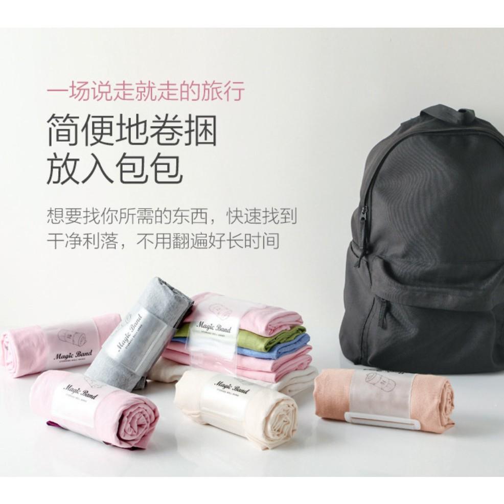 自黏衣服捆帶 旅行收納帶 衣服收納束帶 衣物整理帶 衣物整理捆紮帶-細節圖5