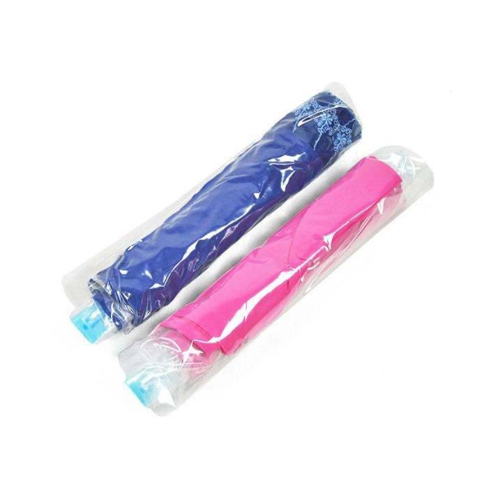 壓縮袋 衣服收納袋 真空壓縮袋 旅行用手捲式真空袋 壓縮袋衣物收納袋 免抽氣手卷壓縮袋-細節圖4