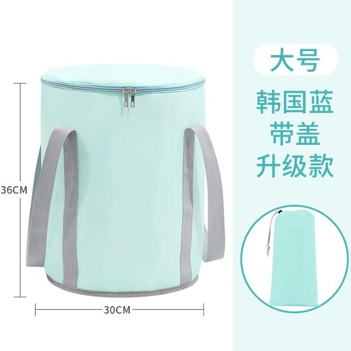 泡腳桶 摺疊泡腳桶 足浴桶 泡腳袋 泡腳盆 摺疊水桶 全包式泡腳桶 加高泡腳桶-細節圖3