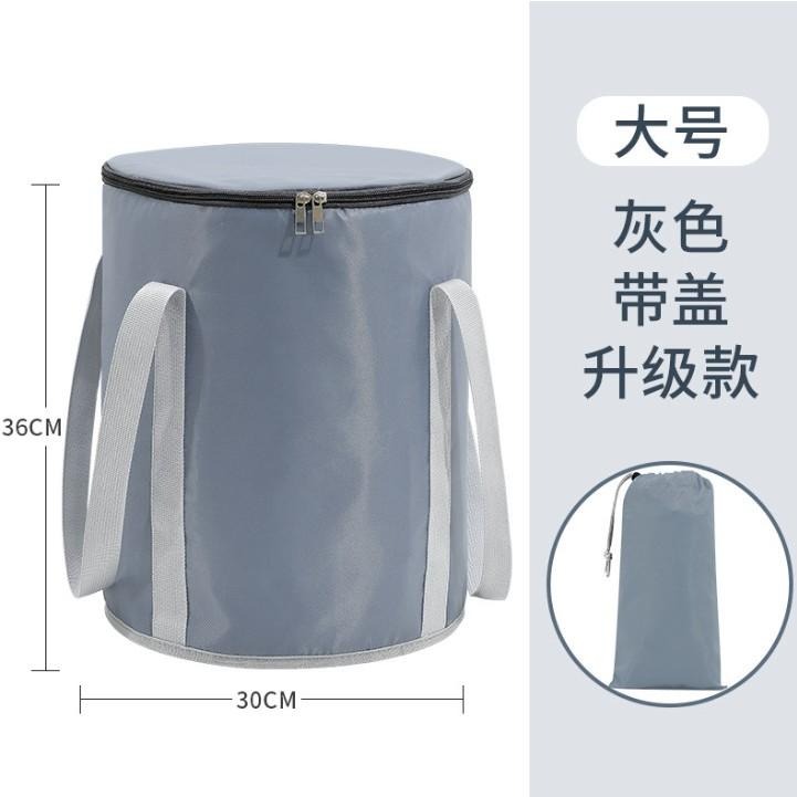 泡腳桶 摺疊泡腳桶 足浴桶 泡腳袋 泡腳盆 摺疊水桶 全包式泡腳桶 加高泡腳桶-細節圖4