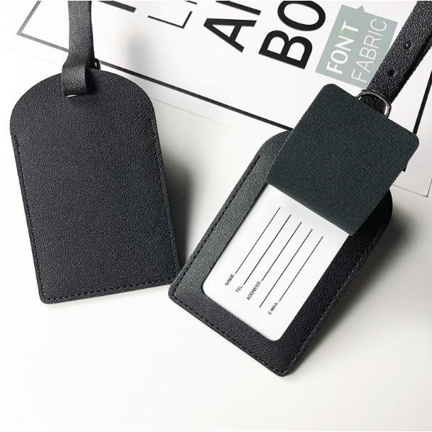 PU皮行李箱吊牌 皮製行李牌 行李吊牌 行李掛牌 行李牌 背包吊牌 登機箱吊牌 旅行箱辨識掛牌-細節圖3